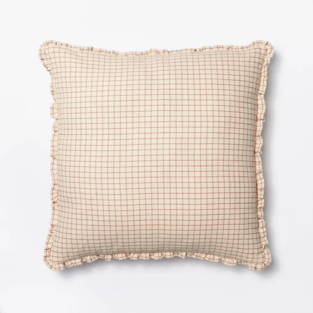 Oversized Window Pane Pillow
